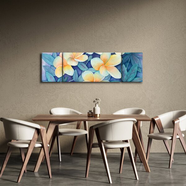 Obraz - Tropické keře (170x50 cm)