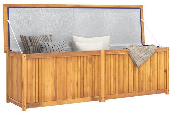 Zahradní box 175 x 50 x 55 cm masivní teakové dřevo 318734