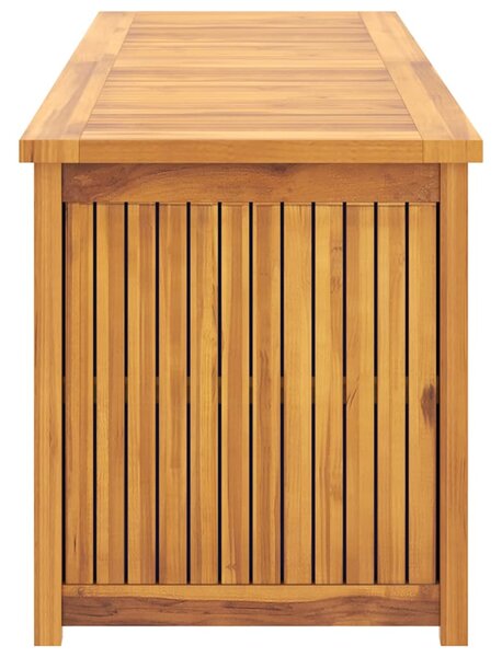 Zahradní box 175 x 50 x 55 cm masivní teakové dřevo 318734