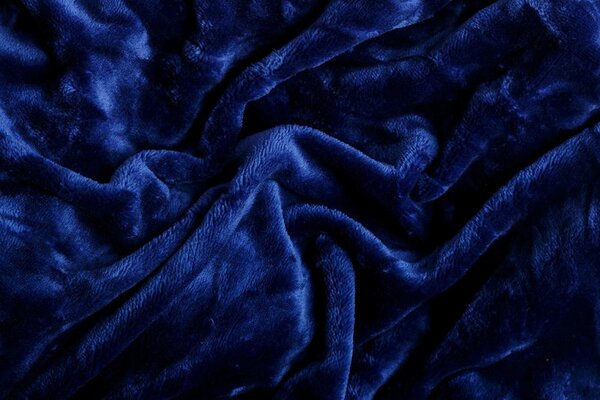 Tegatex Prostěradlo mikroflanel SLEEP WELL® - tm. modrá Velikost: 90*200 cm