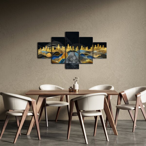 Obraz - Zlaté hory (125x70 cm)