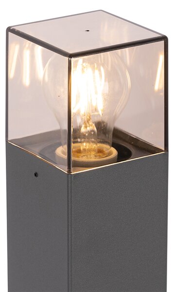 Moderní venkovní stojací lampa 70 cm tmavě šedá IP44 - Dánsko
