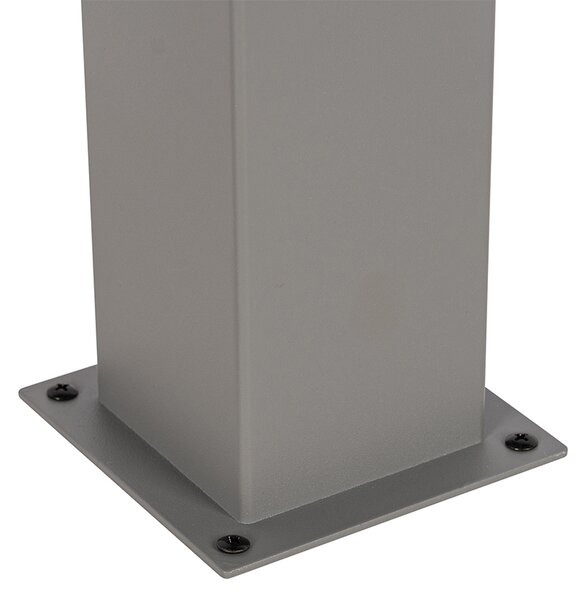 Moderní venkovní stojací lampa šedá 30 cm IP44 - Dánsko