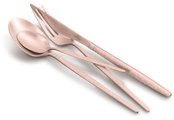 Sada příborů 24 ks satén Rosegold Metallic Line
