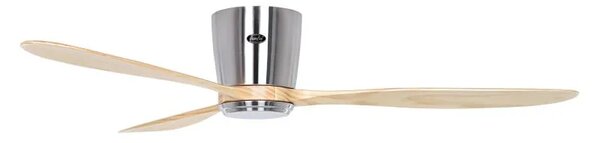 CasaFan 313287W Eco Plano Wood WiFi, přírodní dřevo, stropní ventilátor