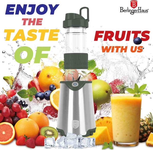 Mixér smoothie maker s lahví Matte Green Collection