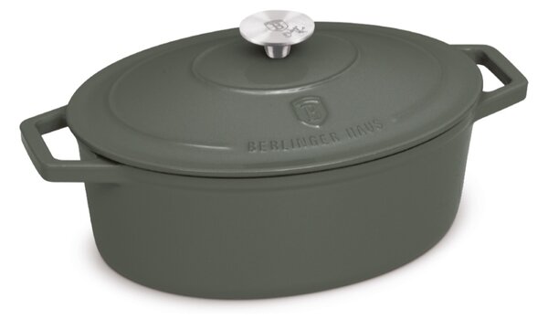 Pekáč litinový s poklicí 32 cm Matte Green Collection