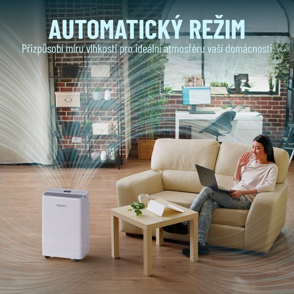 Noaton DF 4115 HEPA WiFi, odvlhčovač vzduchu s čističkou (Zánovní)