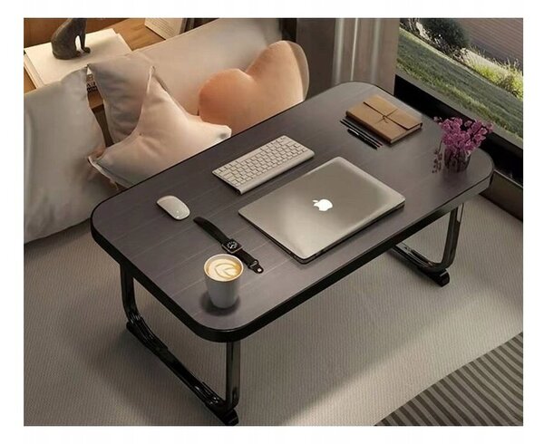 SUPPLIES STL02WZ2 skládací stůl na notebook, tablet - šedá barva