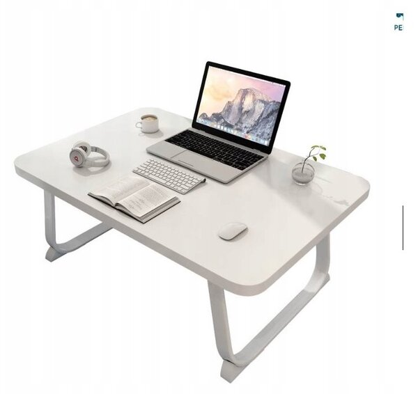 SUPPLIES STL02WZ1 skládací stůl na notebook, tablet - bílá barva