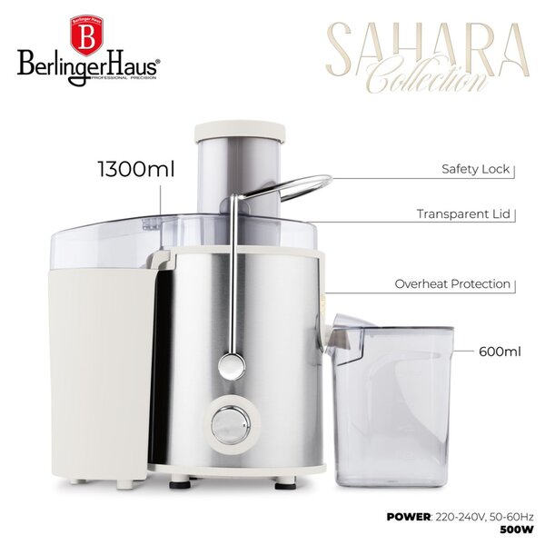 Odšťavňovač 500 W Sahara Collection
