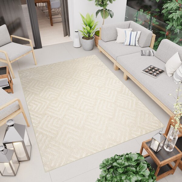 Makro Abra Kusový koberec Sisalový CANSAS T932E Moderní krémový Rozměr: 60x100 cm