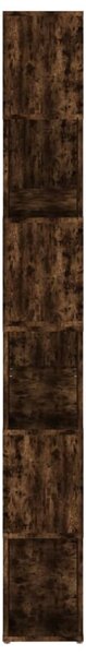 Knihovna / dělicí stěna kouřový dub 100 x 24 x 188 cm 3187603