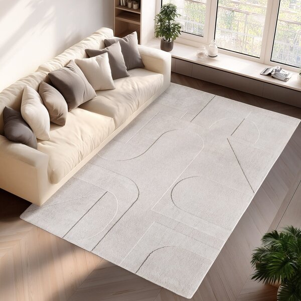 Krémový pratelný koberec 80x150 cm Pompei 1614 – Ayyildiz Carpets