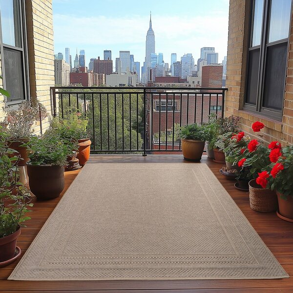 Béžový vnitřní a venkovní koberec 200x290 cm Desert 1304 – Ayyildiz Carpets