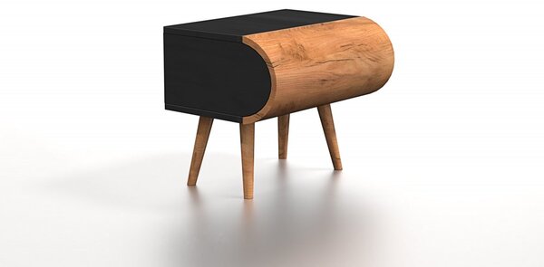 Noční stolek Luka z masivního dřeva