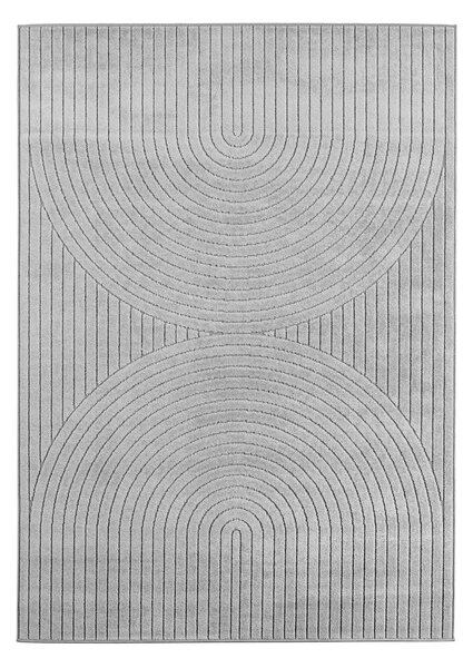 Šedý vnitřní a venkovní koberec 80x150 cm Nova 1201 – Ayyildiz Carpets