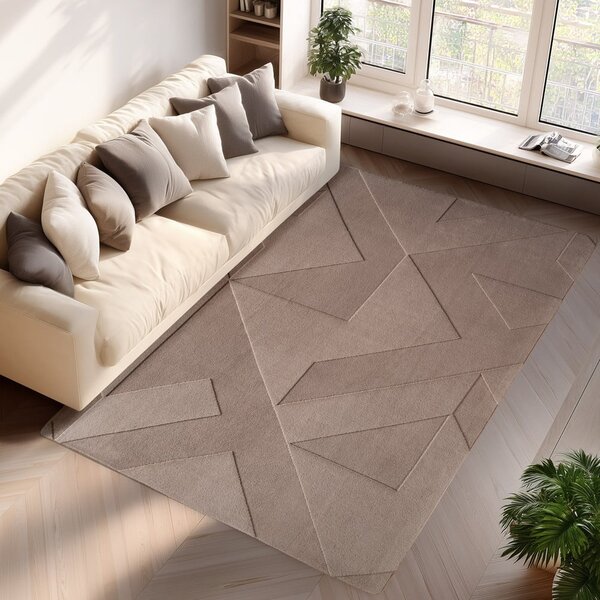 Světle hnědý pratelný koberec 80x150 cm Pompei 1613 – Ayyildiz Carpets