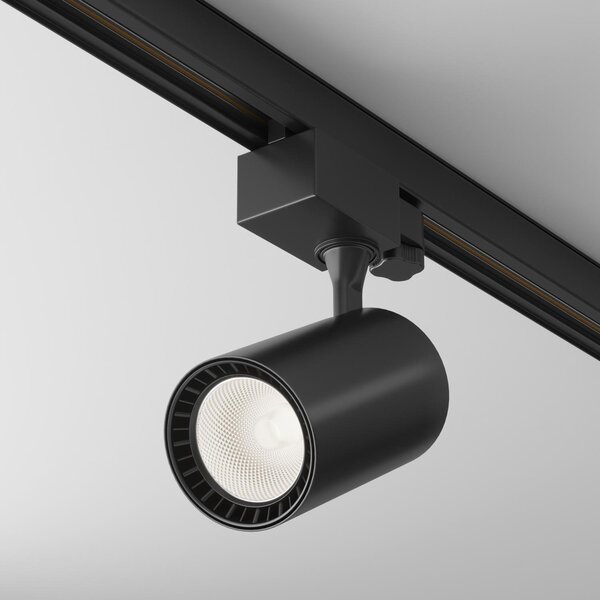 Maytoni Reflektorové LED svítidlo VUORO černé 10W pro 3F systém TRINITY, v. 18 cm, 4000K nestmívatelné