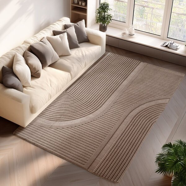 Béžový pratelný koberec 80x150 cm Pompei 1612 – Ayyildiz Carpets