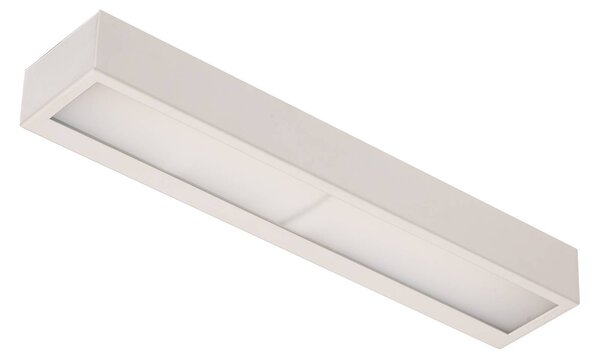 LED nástěnné světlo Mera, šířka 40 cm, bílá, 4000K