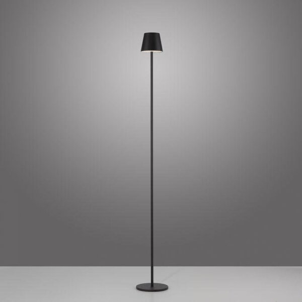 LD 19252-18 LED bateriové svítidlo černé, stojací a stolní lampa, dotykový stmívač, IP54 pro venkovní použití 3000K - JUST LIGHT