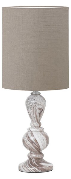 Cozy Living - Christine Stolní Lampa Taupe Swirl/Gertrud AlpacaCozy Living - Lampemesteren