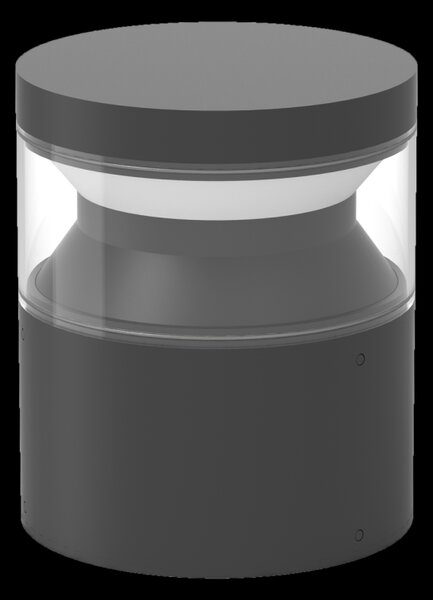 Ideal lux I346670 LED zahradní sloupek BOEING | 14W integrovaný LED zdroj | 1700lm | 3000K