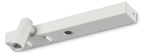 Ideal lux I336794 LED bodové nástěnné svítidlo BONNE NUIT | 7W integrovaný LED zdroj | 420lm | 3000K