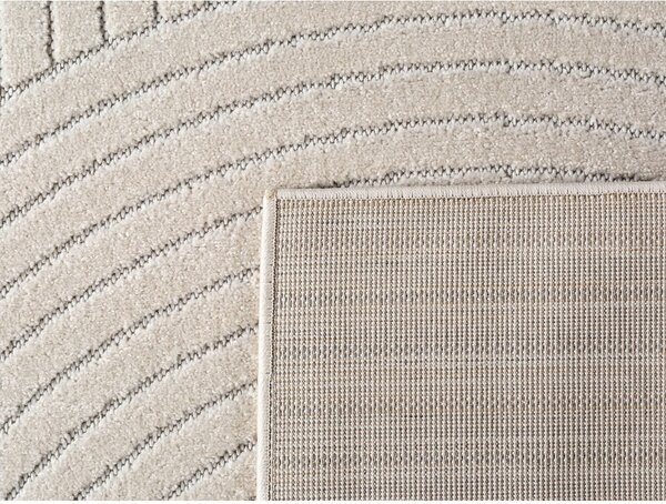 Krémový vnitřní a venkovní koberec 140x200 cm Nova 1201 – Ayyildiz Carpets