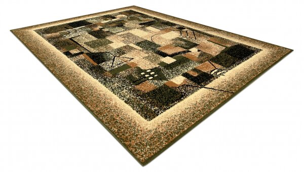 Weltom Kusový koberec BCF Morad IMPRESA Klasický zelený Rozměr: 80x150 cm