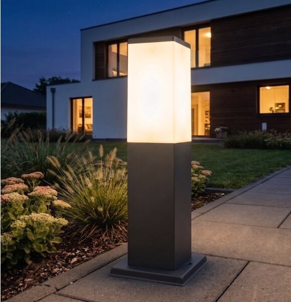 Brilagi - Venkovní lampa NOVA 1xE27/15W/230V 40 cm IP44 antracit