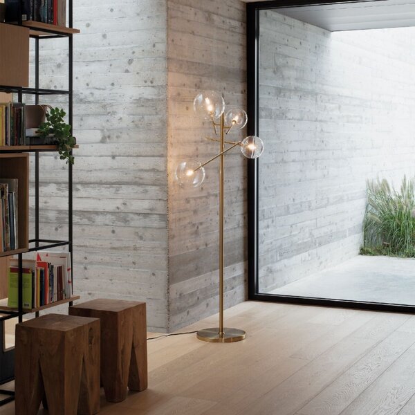 Ideal lux I348292 stojací lampa EQUINOXE G4