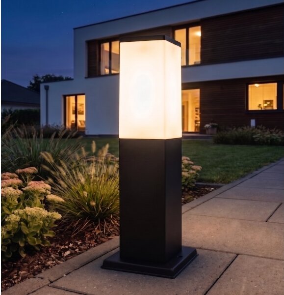 Brilagi - Venkovní lampa NOVA 1xE27/15W/230V 40 cm IP44 černá