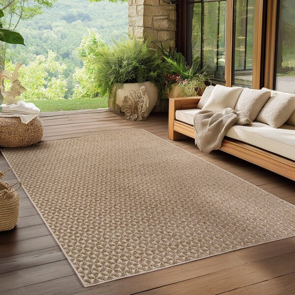 Béžový vnitřní a venkovní koberec 120x170 cm Ibiza 1903 – Ayyildiz Carpets