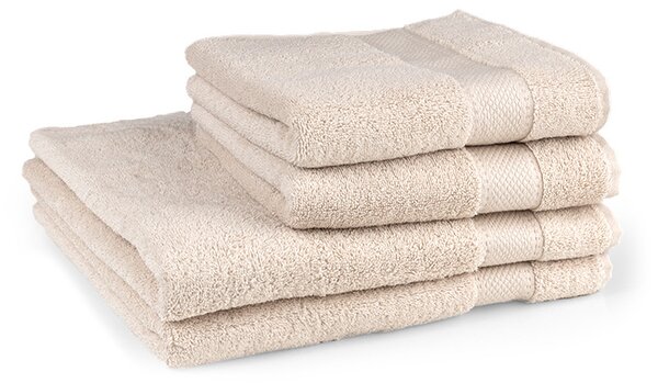 Tegatex Bavlněný ručník / osuška z bavlny- béžová Velikost: 70*140 cm