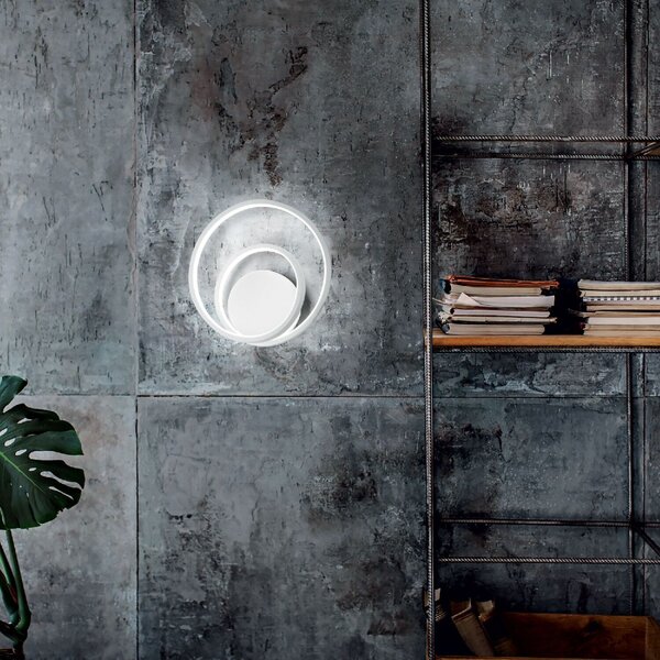 Ideal lux I342221 LED nástěnné svítidlo OZ | 26W integrovaný LED zdroj | 2700K