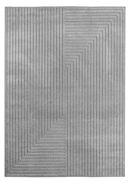 Šedý vnitřní a venkovní koberec 280x370 cm Nova 1202 – Ayyildiz Carpets