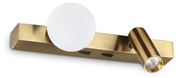 Ideal lux I336671 LED nástěnné svítidlo PING PONG | 6W integrovaný LED zdroj