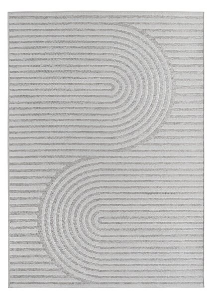 Šedý vnitřní a venkovní koberec 80x150 cm Desert 1301 – Ayyildiz Carpets