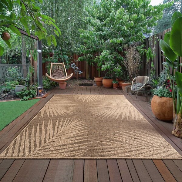 Hnědý vnitřní a venkovní koberec 80x150 cm Timber 1403 – Ayyildiz Carpets