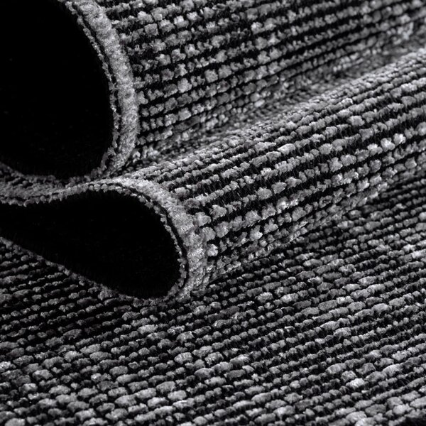 Tmavě šedý pratelný koberec 80x150 cm Space 1900 – Ayyildiz Carpets