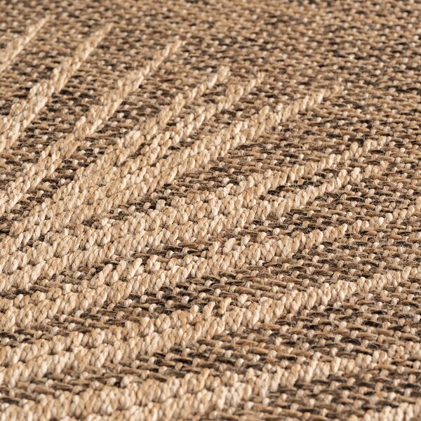 Hnědý vnitřní a venkovní koberec 80x150 cm Timber 1403 – Ayyildiz Carpets
