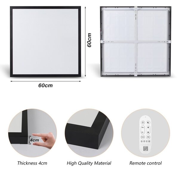 Immax NEO LITE 07279L LED přisazené stropní svítidlo FRAME integrovaný LED zdroj