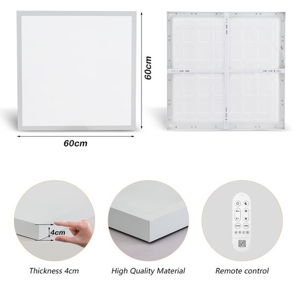 Immax NEO LITE 07277L LED přisazené stropní svítidlo FRAME integrovaný LED zdroj