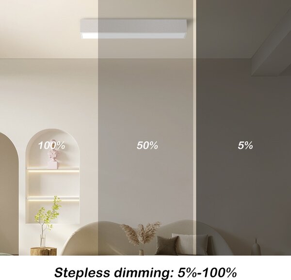 Immax NEO LITE 07257L LED přisazené stropní svítidlo LUNGO | 20W integrovaný LED zdroj | 1520lm