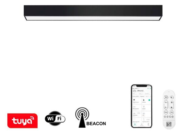 Immax NEO LITE 07256L LED přisazené stropní svítidlo LUNGO | 38W integrovaný LED zdroj | 2882lm