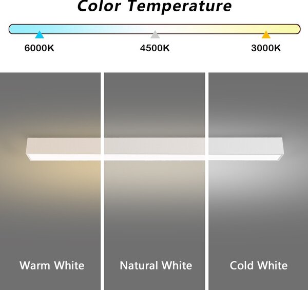 Immax NEO LITE 07259L LED přisazené stropní svítidlo LUNGO | 38W integrovaný LED zdroj | 2882lm