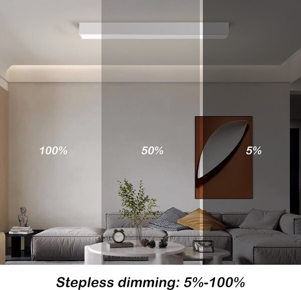 Immax NEO LITE 07258L LED přisazené stropní svítidlo LUNGO | 29W integrovaný LED zdroj | 2204lm