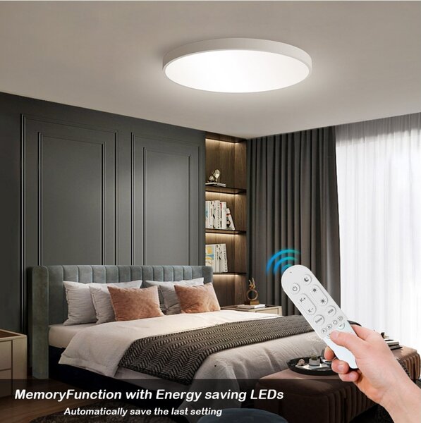 Immax NEO LITE 07253L LED přisazené stropní svítidlo SEMPLICI | 60W integrovaný LED zdroj | 4500lm